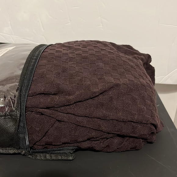 Furniture Recliner Slipcover BROWN Textured NEW in Package Will Fit Most Chairs - Picture 5 of 10